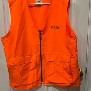 RedHead Orange Hunting Vest Size L